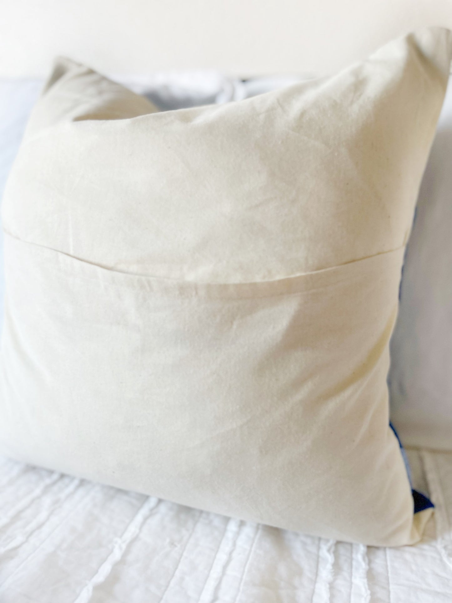Indigo Decorative Pillow Cover 20”