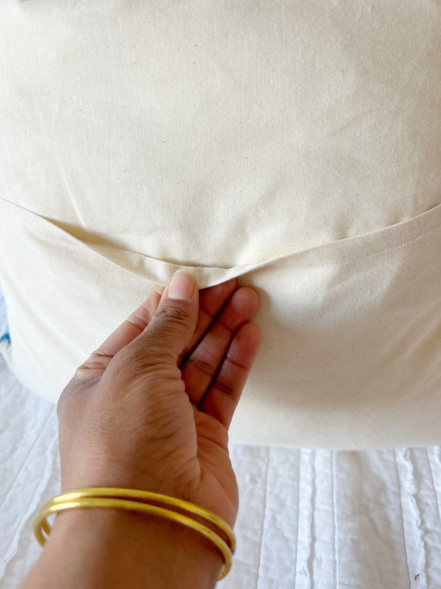 Indigo Decorative Pillow Cover 20”